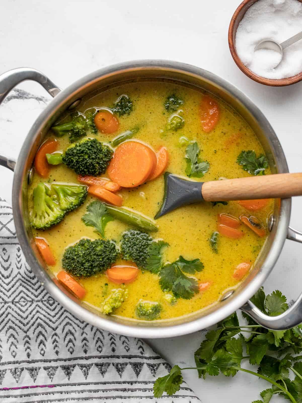 vegetable curry in a pot